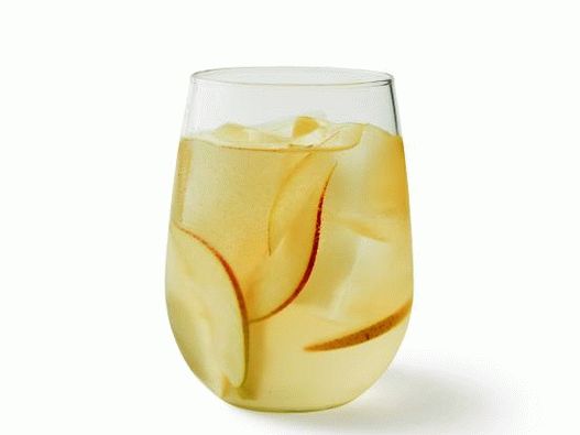 Photo Cocktail con vino espumoso y pera
