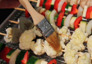Verduras ahumadas