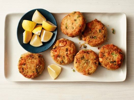 Foto Croquetas de salmón ahumado y quinua