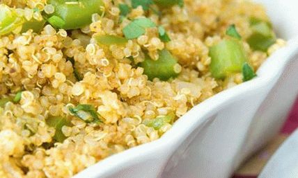 Foto de cereal de quinua sazonado