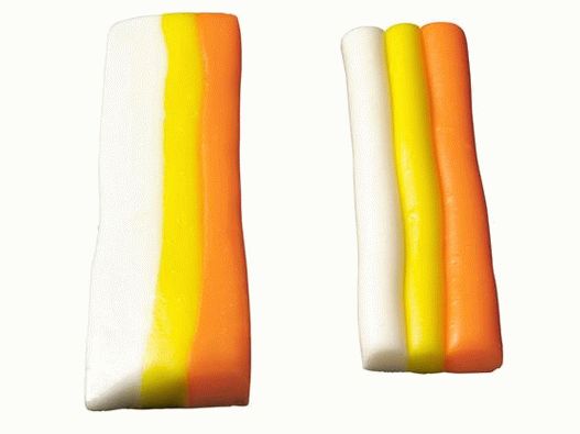 Dulces de maíz para Halloween