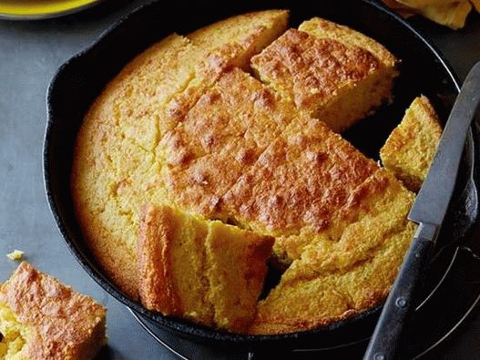 Foto de pan de maíz cremoso