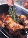 Курица запеченная с медом и тимьянов по-провански Курица запеченная с медом и тимьянов по-провански