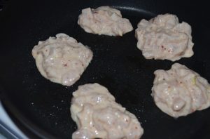 Tortitas de pollo picadas