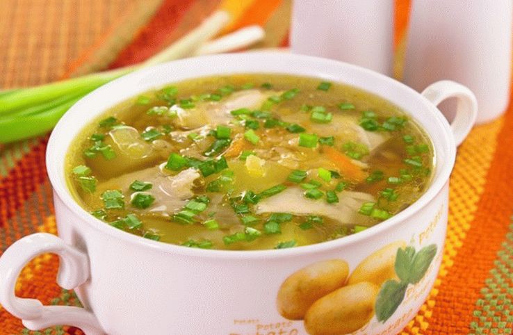 Sopa De Pollo Y Lentejas