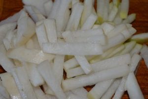 Lagman con carne de res