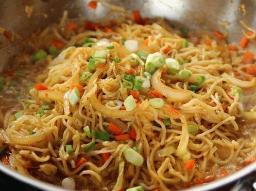Foto de fideos Chow Mein