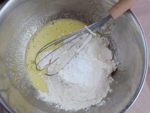 Panqueques perezosos en el horno