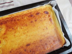 Panqueques perezosos en el horno