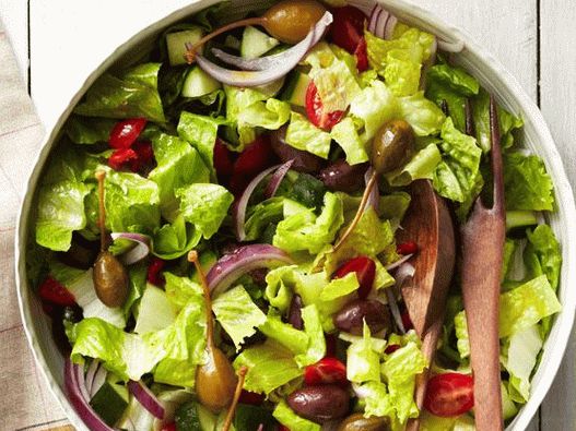 Ensalada de fotos en griego