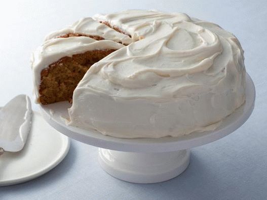 Pastel de zanahoria con glaseado de cuajada