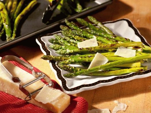 Espárragos en el horno