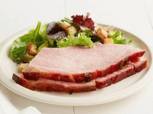 Jamón en glaseado de cítricos con jalapeños