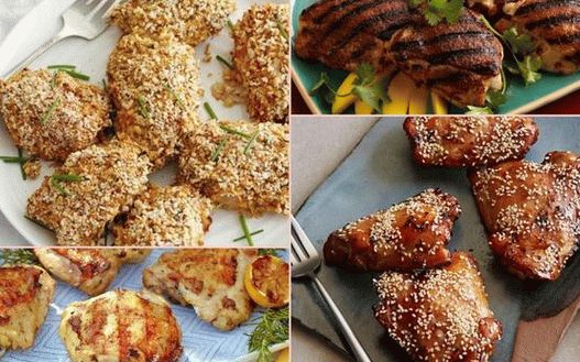 Foto mejores recetas de muslo de pollo