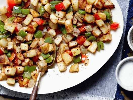 Fotografía de alimentos - El mejor desayuno de papa en el horno
