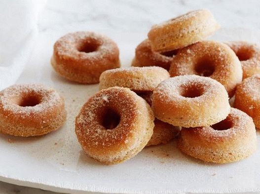 Foto del plato - Donuts con canela en el horno