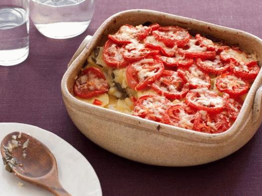 Foto del plato - Gratinado de papa provenzal