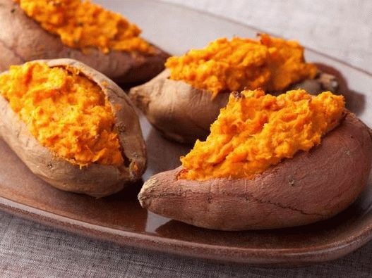 Foto del plato: batata rellena de requesón