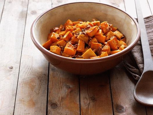 Fotografía del plato: batata al horno con nuez