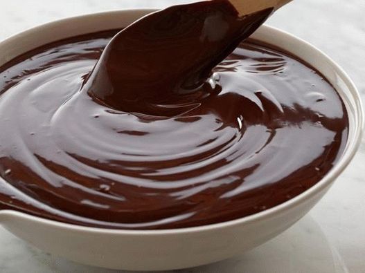 Foto del plato - Glaseado de Ganache