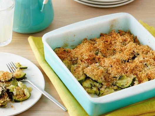 Calabacín al horno en el horno