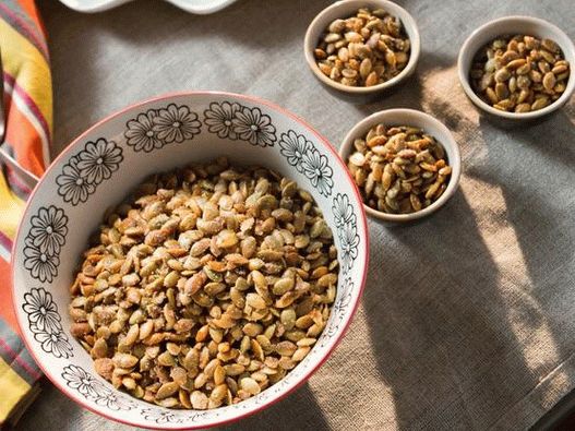 Semillas de calabaza con especias calientes