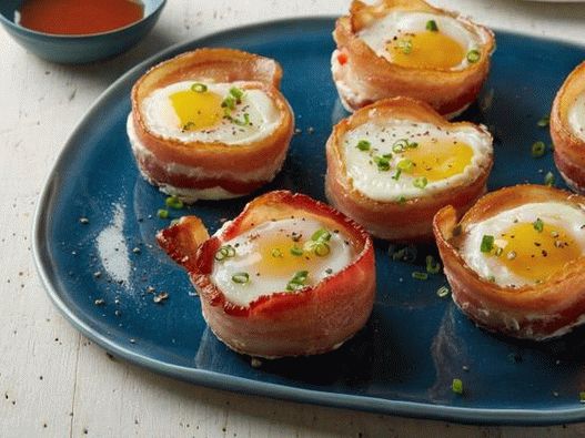 Foto de magdalenas de tocino y huevo (dieta Whole30)