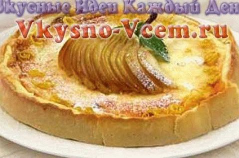 Pastel de pera magrebí