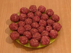 Pasta de albóndigas