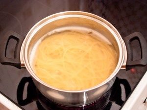 Pasta de albóndigas