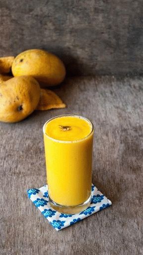 Foto Mango Lassi (bebida de yogur indio)