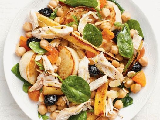 Foto ensalada de pollo marroquí