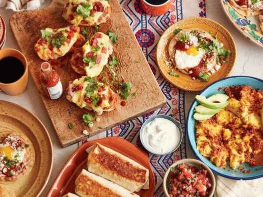 Foto desayunos mexicanos, una colección de recetas