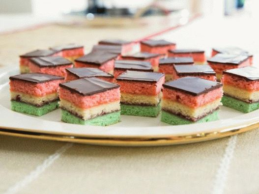 Foto pastel de almendras