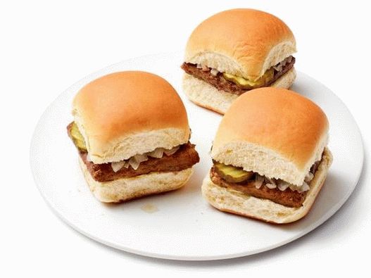 Foto Mini hamburguesas con estilo