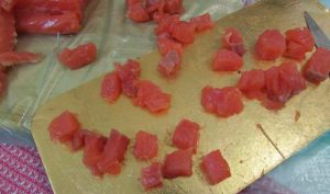 Mini magdalenas de salmón