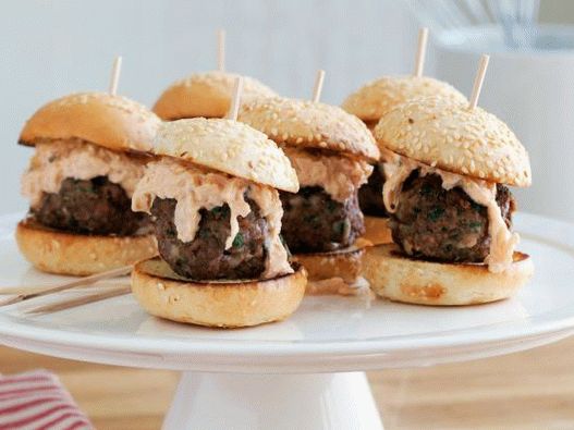 Sándwiches de fotos en miniatura