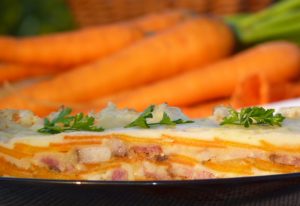Gratinado de zanahoria