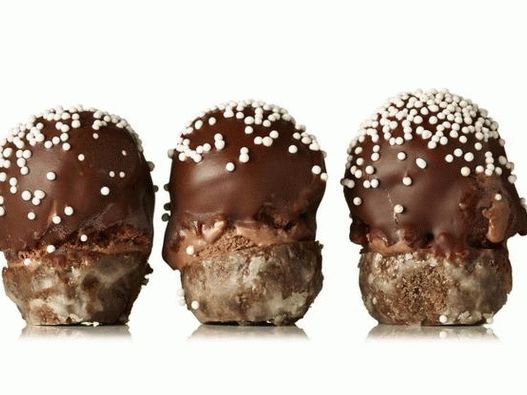 Sándwich de helado de donut de fotos