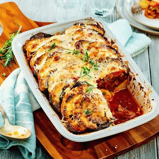 Foto de Musak con berenjenas