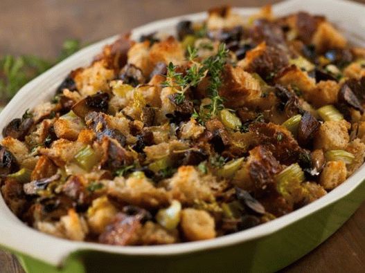 Relleno fotográfico para relleno de pan de levadura