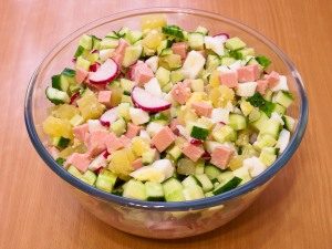 Okroshka es tradicional