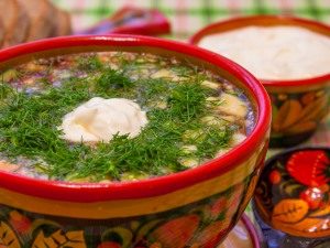 Okroshka es tradicional