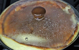 Tortilla con crema agria
