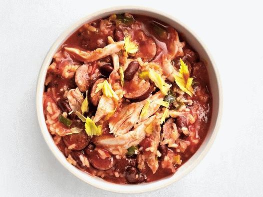 Foto del plato - Jambalaya con pollo y chorizo