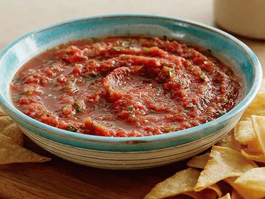 Foto salsa picante (salsa de tomate)