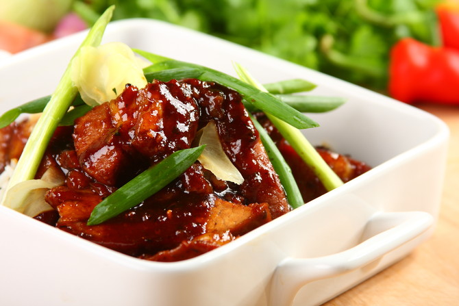 Costillas de cerdo picantes