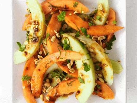 Foto Ensalada picante con melón