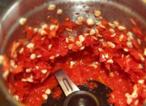 Salsa de chile picante