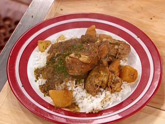 Foto de pollo al curry picante